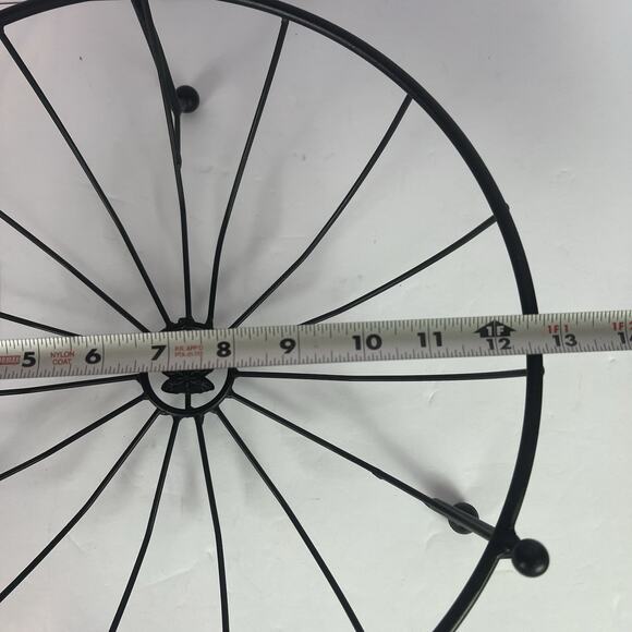 Longaberger Wrought Iron Fruit Bowl Buffet Basket Holder # 71492 - Picture 5 of 5